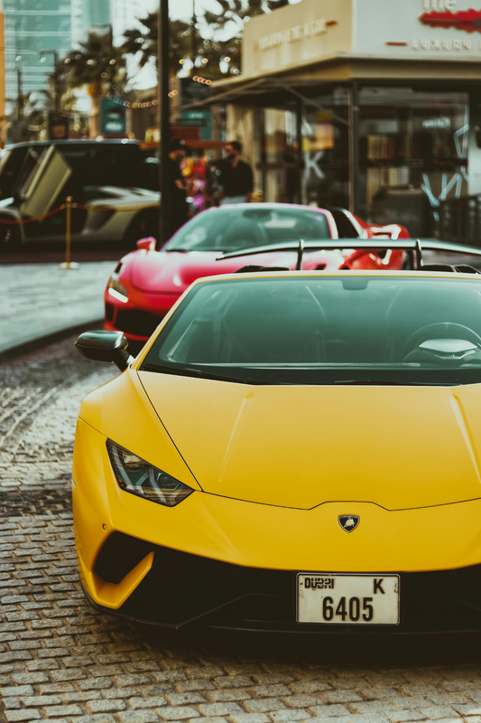 Lamborghini Huracan - Front Acrylic Poster