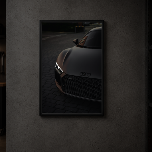 Audi R8 V10 - Front Acrylic Poster