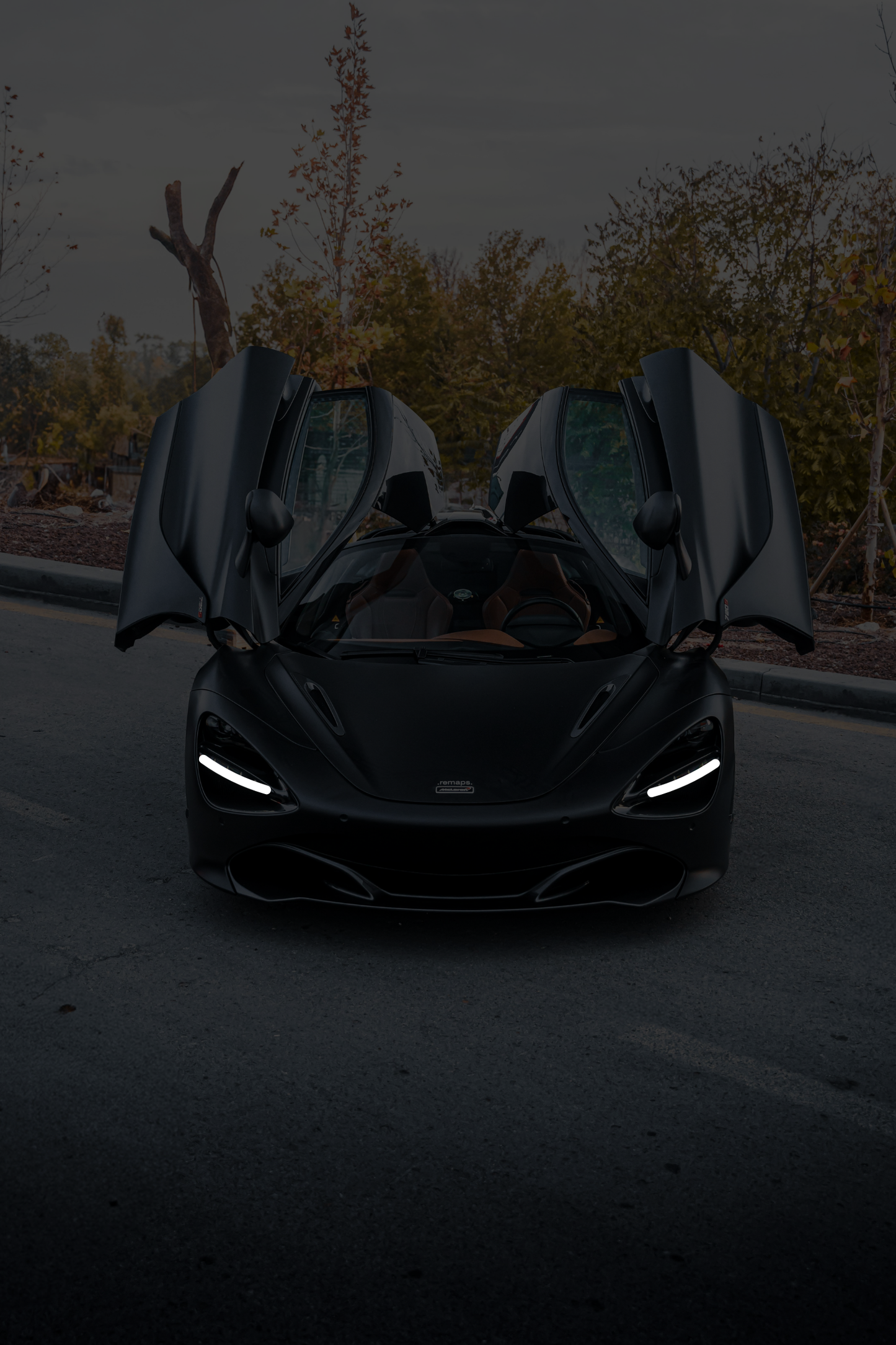 McLaren 720 - Front Acrylic Poster