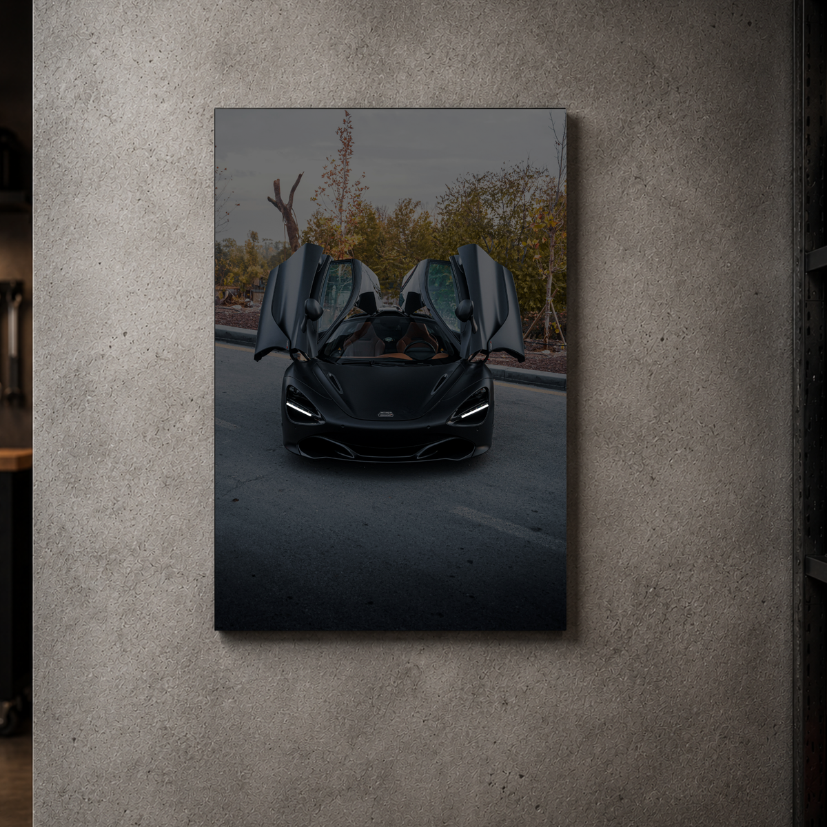 McLaren 720 - Front Acrylic Poster