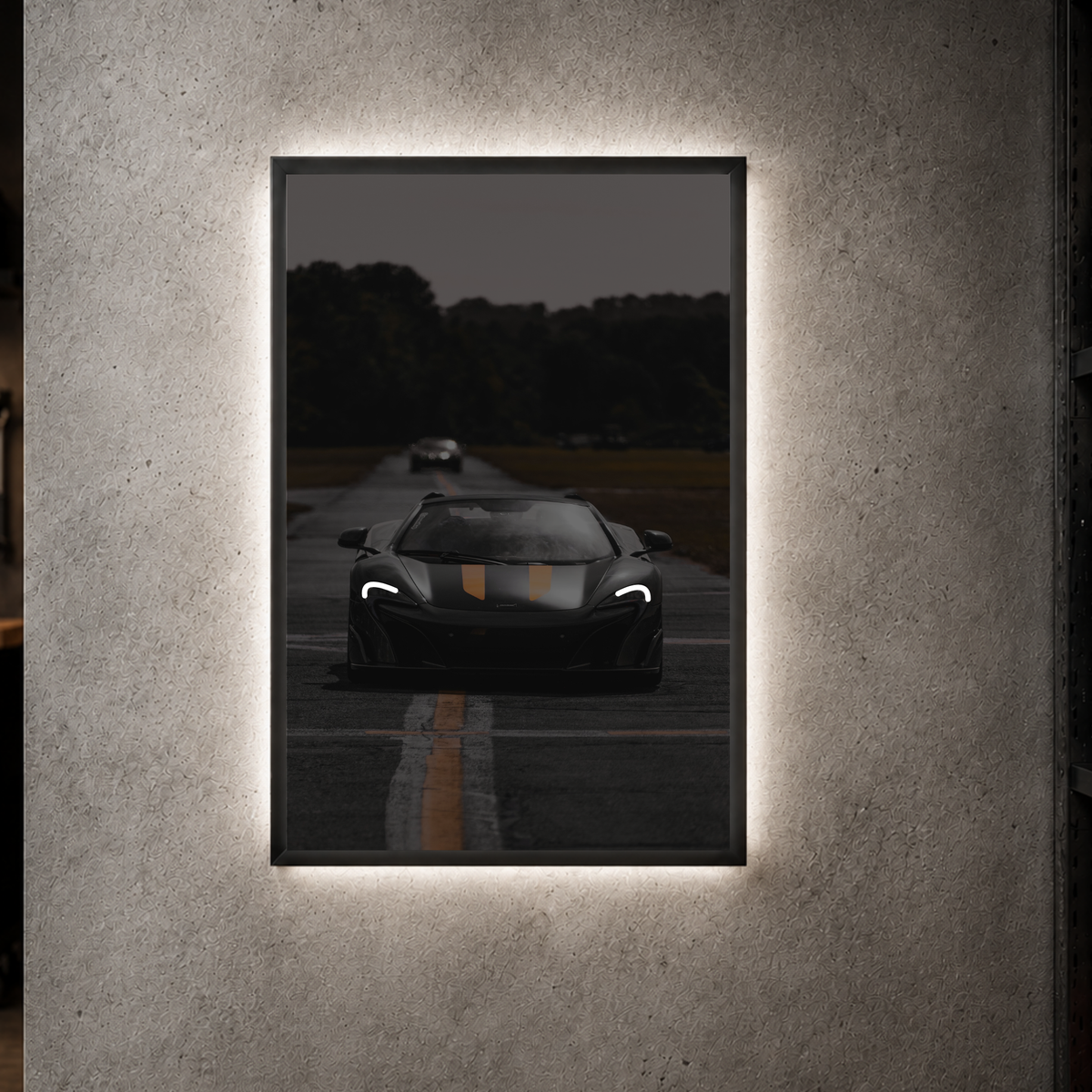 McLaren 600LT - Front Acrylic Poster