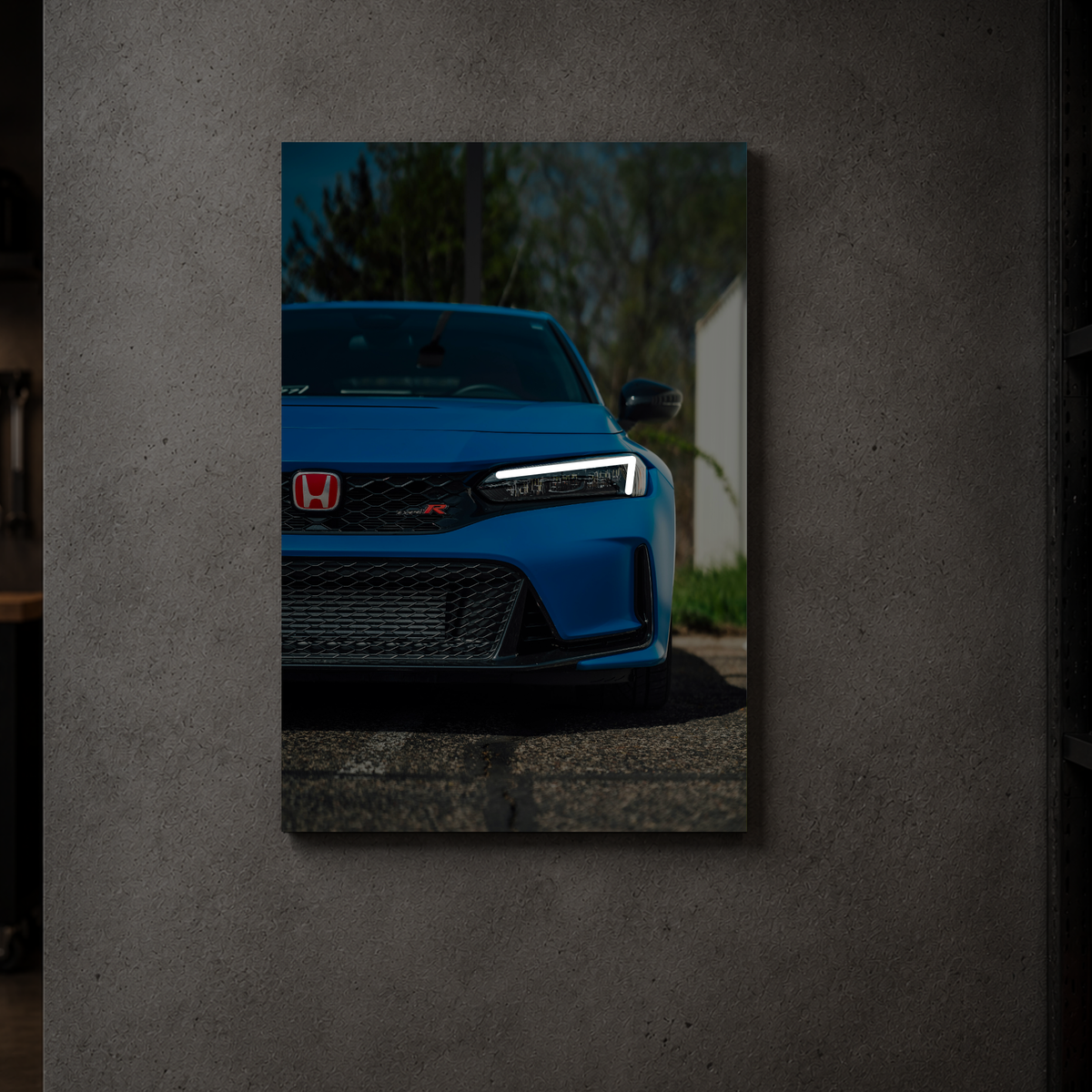 FL5 Honda Civic Type R- Front Acrylic Poster