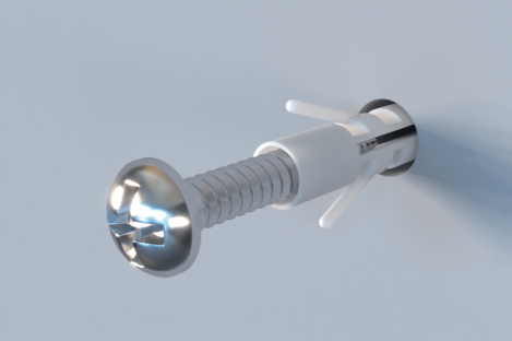 Install the screws
