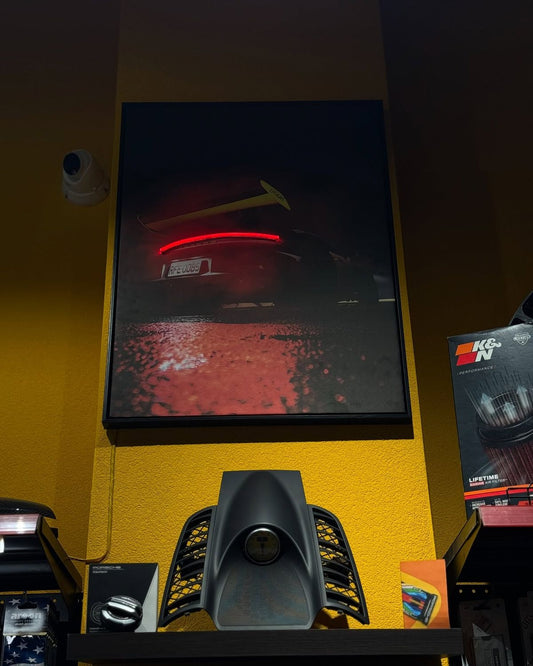 Custom Acrylic LED Poster